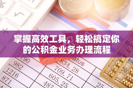 石屏掌握高效工具，轻松搞定你的公积金业务办理流程