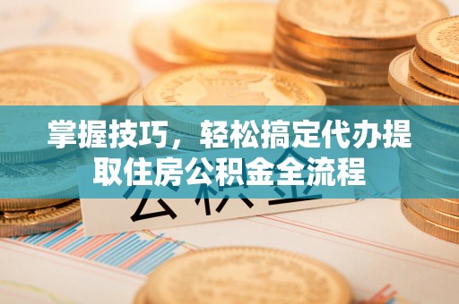 石屏掌握技巧，轻松搞定代办提取住房公积金全流程